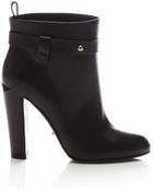 Sergio Rossi Leather Ankle Boot - Lyst