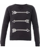 Zoe Karssen Arrowprint Sweatshirt - Lyst