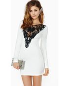 Nasty Gal French Love Dress - Lyst