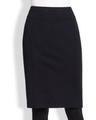 Burberry Jersey Pencil Skirt - Lyst