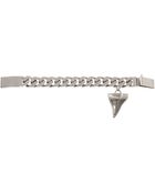 Givenchy Shark Tooth Palladiumplated Bracelet - Lyst