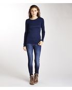 Michael Stars Slub Long Sleeve Crew Neck Tee - Lyst