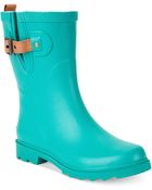 Chooka Top Solid Mid Rain Boots - Lyst