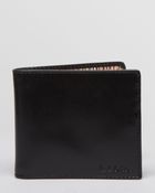 Paul Smith Stripe Interior Leather Bifold Wallet - Lyst