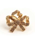 Viktor & Rolf Signature Gold Bow Cuff - Lyst