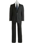 Calvin Klein Three Piece Slim Fit Wool Suit - Lyst