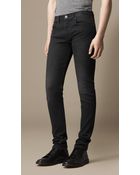 Burberry Shoreditch Selvedge Skinny Fit Jeans - Lyst