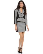 David Szeto A Line Miniskirt - Lyst