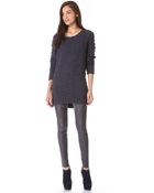 Donna Karan New York Long Sleeve Sweater - Lyst