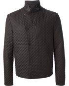 Ferragamo Quilted Jacket - Lyst