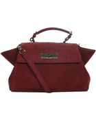 Giorgio Armani Bag Easy Small Suede - Lyst