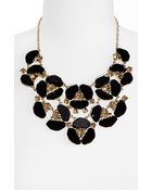 Kate Spade Disco Pansy Bib Necklace - Lyst