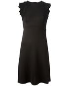 Ermanno Scervino Embroidered Lace Detail Dress - Lyst
