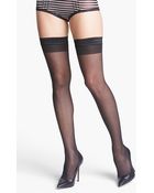 Wolford Romance Thigh High Stockings - Lyst