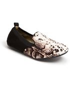 Yosi Samra Mixed Media Smoking Slipper - Lyst