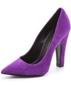 Giuseppe Zanotti Suede Pumps - Lyst