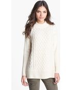Joie Bryanne Cable Knit Sweater - Lyst