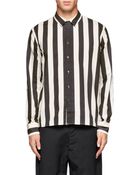 Marni Block Striped Cotton Shirt - Lyst