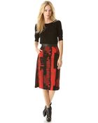 Zero + Maria Cornejo Zero Maria Cornejo Frente Skirt - Lyst