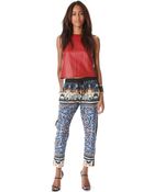 Clover Canyon Arabesque Scarf Drawstring Pants - Lyst