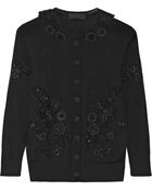 L'Wren Scott Embellished Fine-knit Cardigan - Lyst