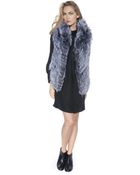 Otte New York Raccoon Fur Vest - Lyst