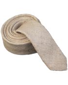 Terracotta New York The Taylor Sand Beige Silk Tie - Lyst