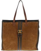 Fendi Large Leather Bag - Lyst
