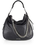 Jimmy Choo Large Biker Shoulder Bag - Lyst