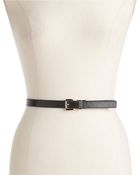 MICHAEL Michael Kors Reversible Leather Belt - Lyst