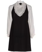Ermanno Scervino Short Dress - Lyst