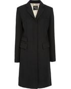 McQ by Alexander McQueen Woolblend Felt Coat - Lyst