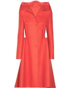 Bottega Veneta Wool and Cashmereblend Peplum Coat - Lyst