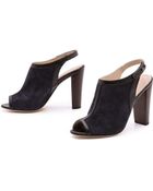 L'Agence Sling Back Open Toe Mules - Lyst
