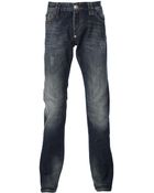 Philipp Plein Tapered Trouser - Lyst