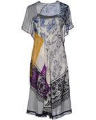 Pianurastudio Kneelength Dress - Lyst