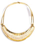 Aurelie Bidermann Cheyne Pearl Gold Plated Necklace - Lyst