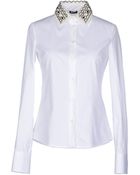 Jil Sander Navy Shirts - Lyst