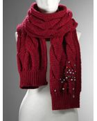 Patrizia Pepe Long Scarf - Lyst