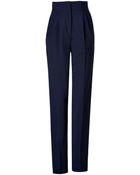 Vionnet High-Waisted Pants In Steel Blue - Lyst