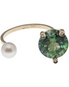 Delfina Delettrez 'Triangle' Ring - Lyst