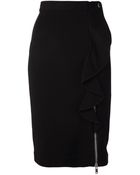 Givenchy Ruffle Skirt - Lyst