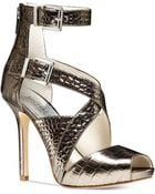 Michael Kors Tamara Ankle Strap Sandals - Lyst