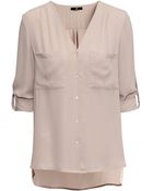 H&M Chiffon Blouse - Lyst