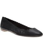 Loeffler Randall Almond Toe Flat - Lyst