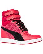 Puma The Sky Wedge Sneaker - Lyst