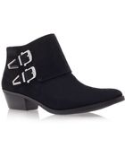Vince Camuto Trapeez Ankle Boots - Lyst