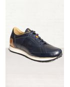 Mr. Hare Vonnegut Navy Leather Sneakers - Lyst