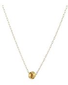 Peggy Li Eternity Knot Necklace Gf - Lyst