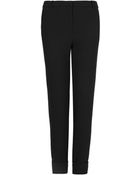 Mango Crepe Suit Trousers - Lyst